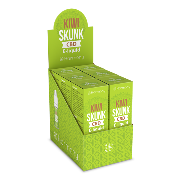 E-liquide 100 mg CBD - Kiwi Skunk
