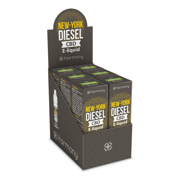 E-liquide 600 mg CBD - NYC Diesel