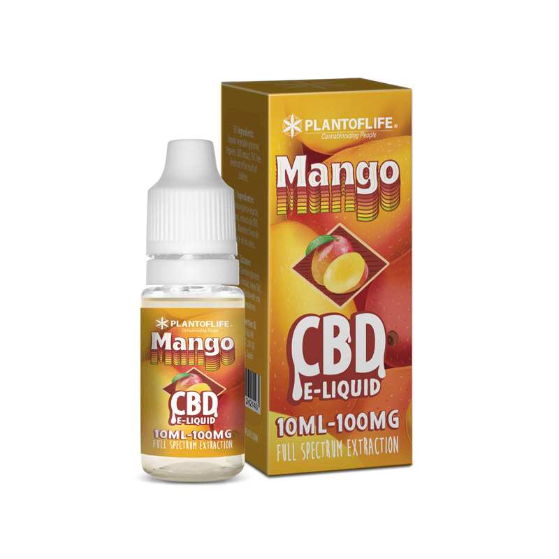 E-liquide 100 mg CBD - Mangue
