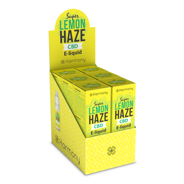 E-liquide 300 mg CBD - Super Lemon Haze