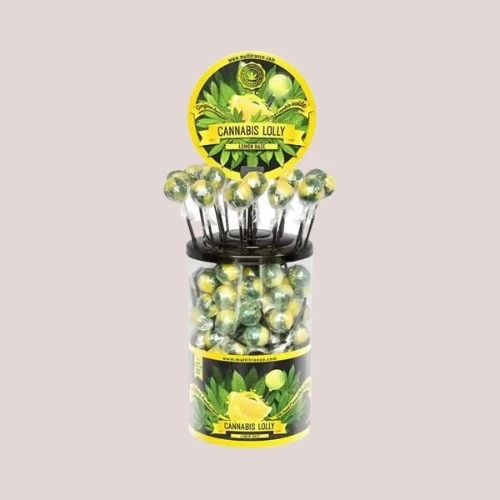 Lemon Haze - Sucettes chanvre - Lot de 100 - Produit CBD sur Le Marché du CBD