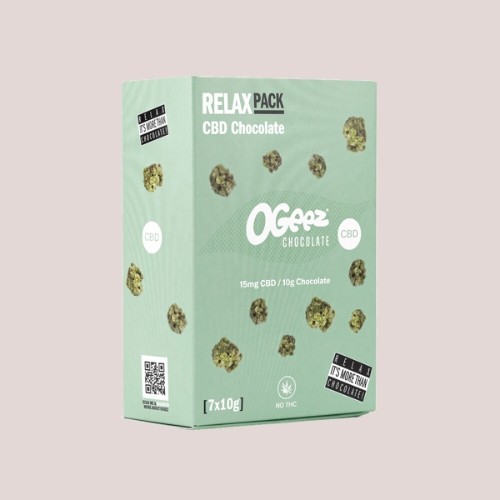 Chocolat au CBD - Relax Pack - Ogeez