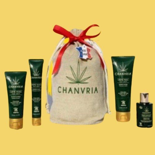 Set cadeau cosmétique chanvre - Chanvria - Produit CBD sur Le Marché du CBD