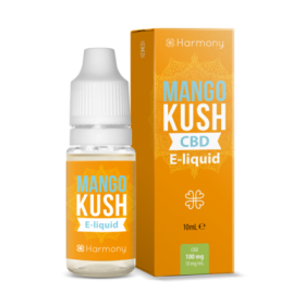 E-liquide 100 mg CBD - Mango Kush - Le Marché du CBD