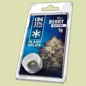 Jelly CBG 33% - Blueberry 1g - Résine CBG - Le Marché du CBD